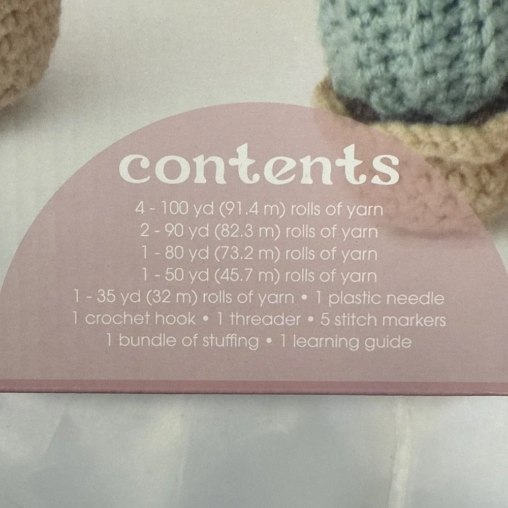 Art 101 Crafts Crochet Plants Makes‎ 4 Amigurumi Cactus Sealed Package